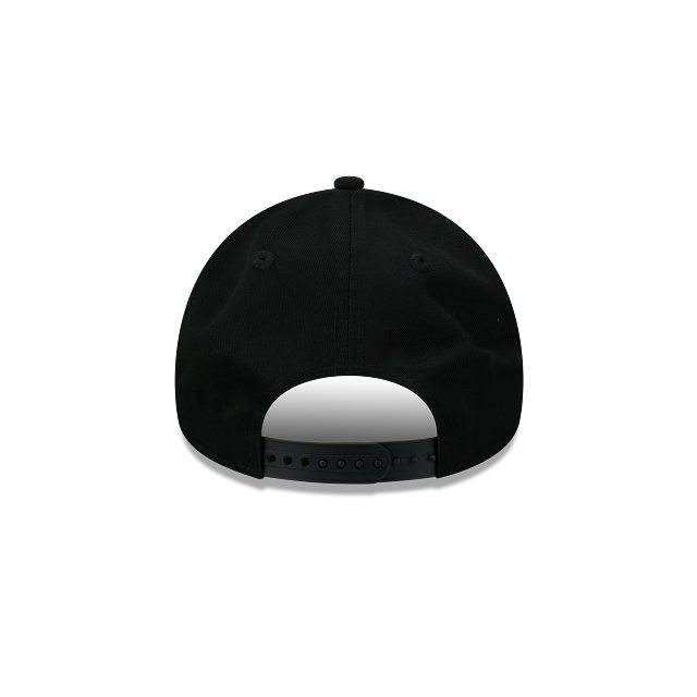 NEW ERA Golden State Warriors 9FORTY A-Frame Snapback Cap - Black/Black