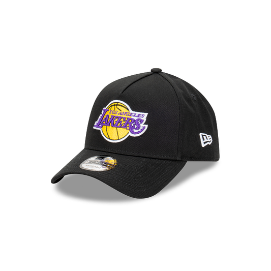 NEW ERA Los Angeles Lakers 9FORTY A-Frame Snapback Cap - Black/OTC