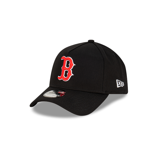 NEW ERA Boston Red Sox 9FORTY A-Frame Snapback Cap - Black/OTC