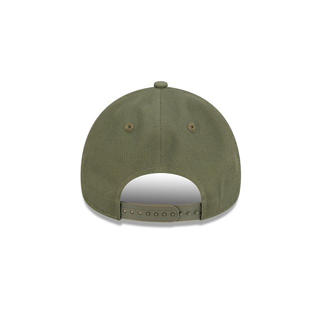 NEW ERA Los Angeles Dodgers 9FORTY A-Frame Snapback Cap - Olive/Black