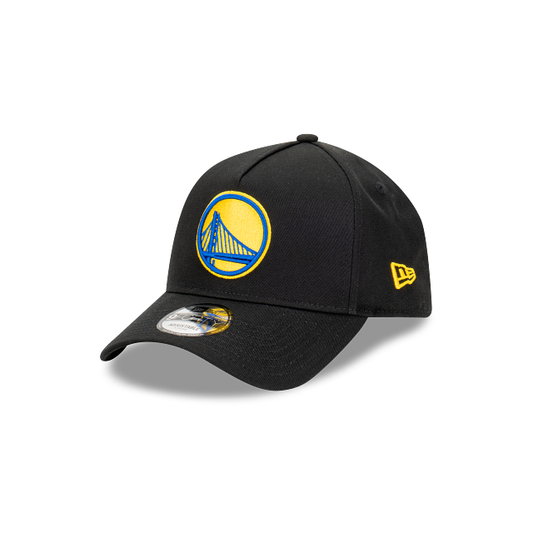 NEW ERA Golden State Warriors 9FORTY A-Frame Snapback Cap - Black/Team