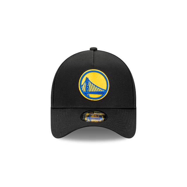 NEW ERA Golden State Warriors 9FORTY A-Frame Snapback Cap - Black/Team