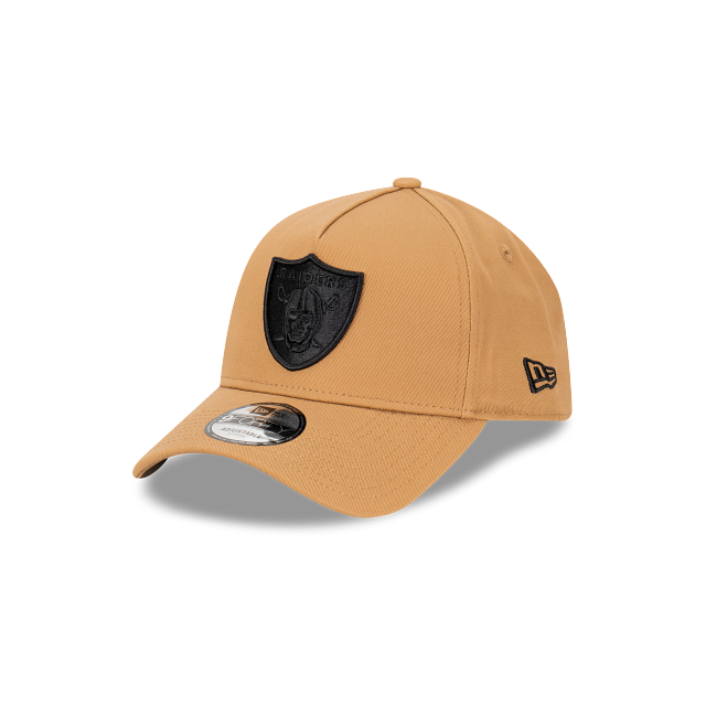 NEW ERA Las Vegas Raiders 9FORTY A-Frame Snapback Cap - Wheat/Black