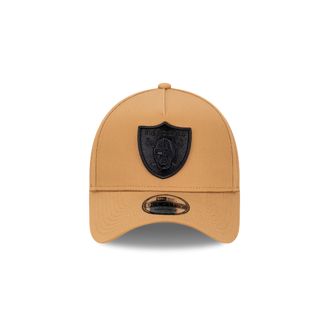 NEW ERA Las Vegas Raiders 9FORTY A-Frame Snapback Cap - Wheat/Black