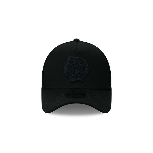 NEW ERA Boston Celtics 9FORTY A-Frame Snapback Cap - Black/Black