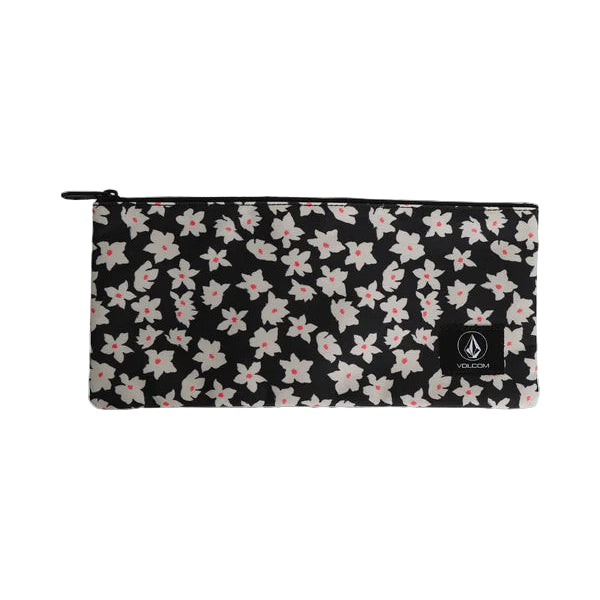 VOLCOM Patch Attack Pencil Case - Black/White