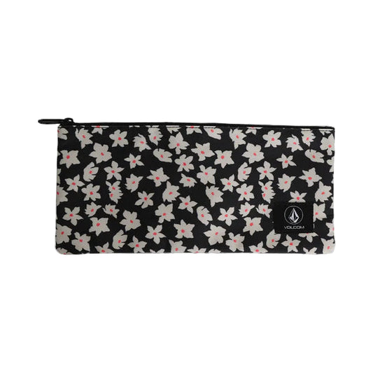 VOLCOM Patch Attack Pencil Case - Black/White