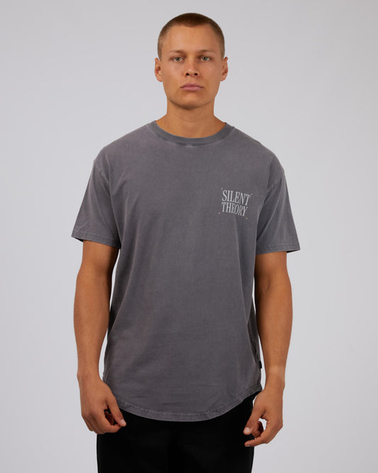 SILENT THEORY Empire Mens Tee - Coal