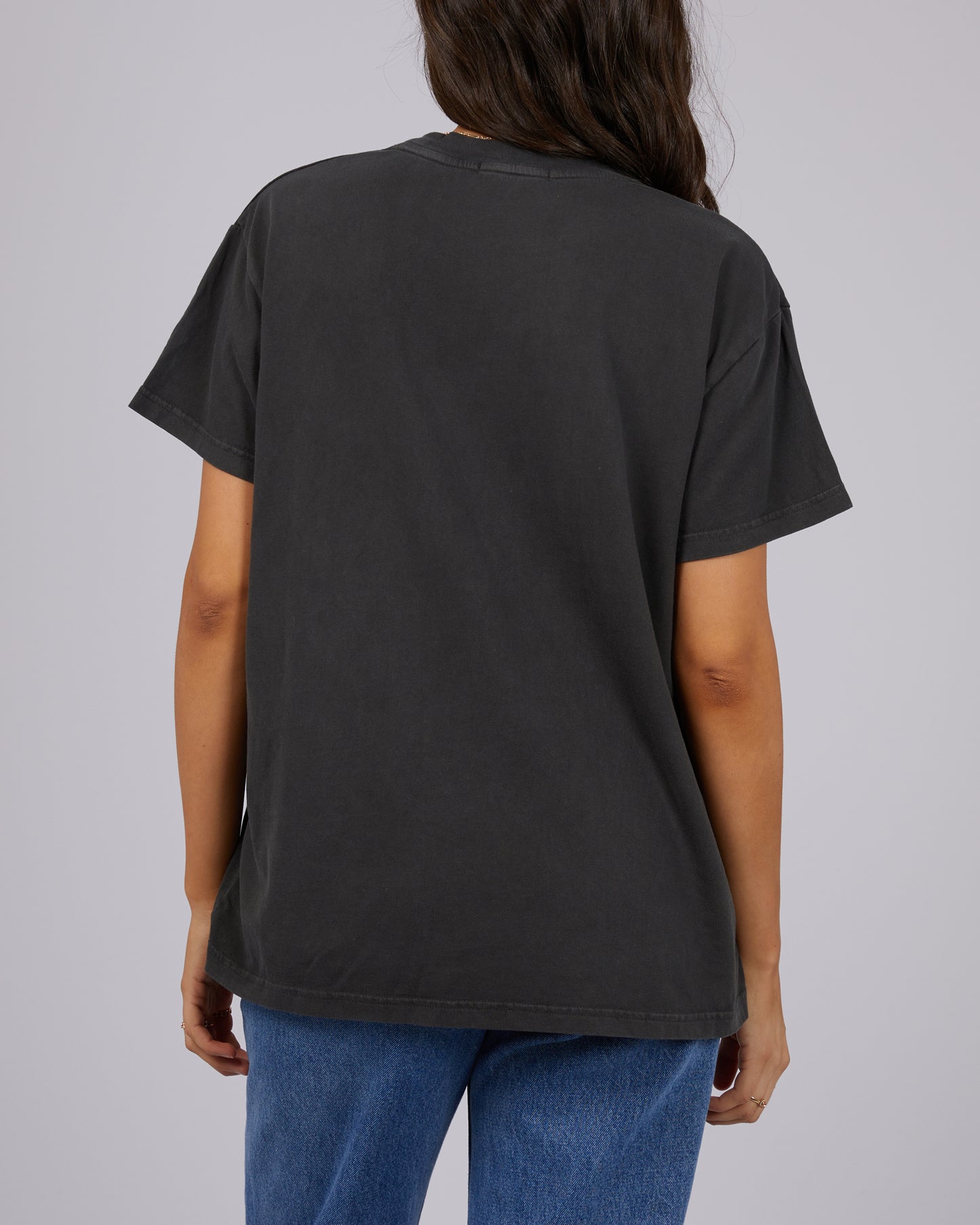 ALL ABOUT EVE Fierce Standard Womens Tee - Washed Black