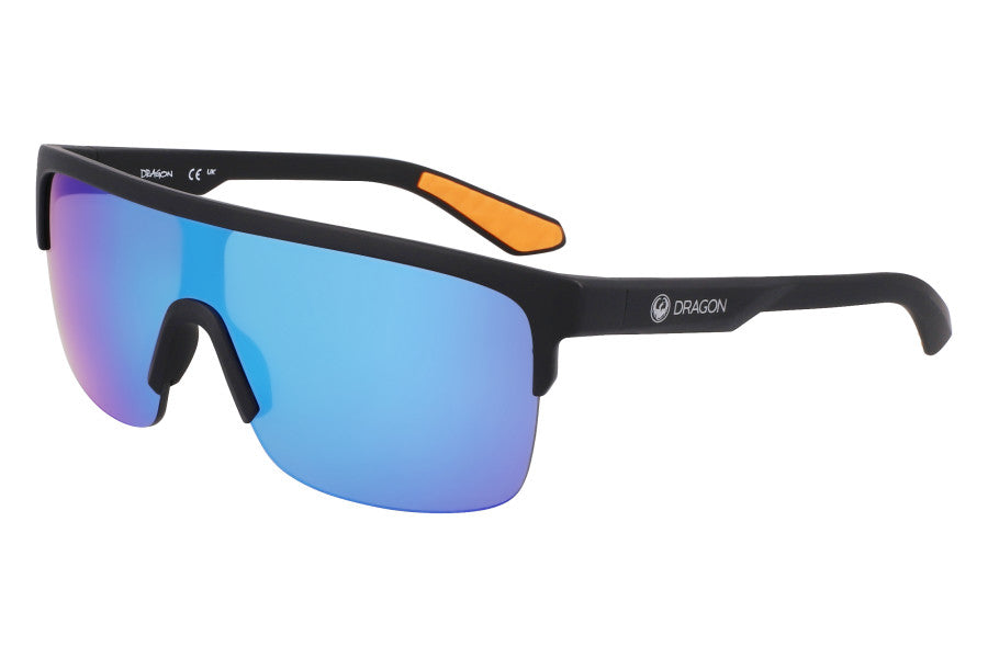 DRAGON Slotted Sunglasses - Matte Black/Multi/LL Blue Ion