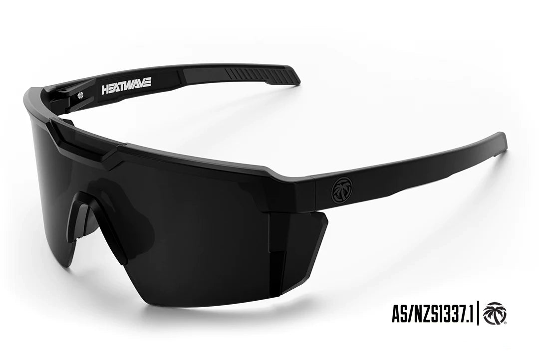 HEATWAVE Future Tech Sunglasses - Black/Black