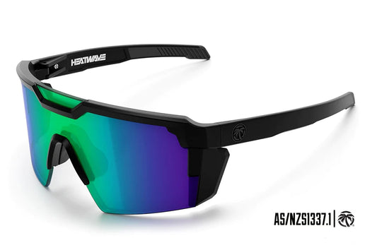 HEATWAVE Future Tech Sunglasses - Black/Piff