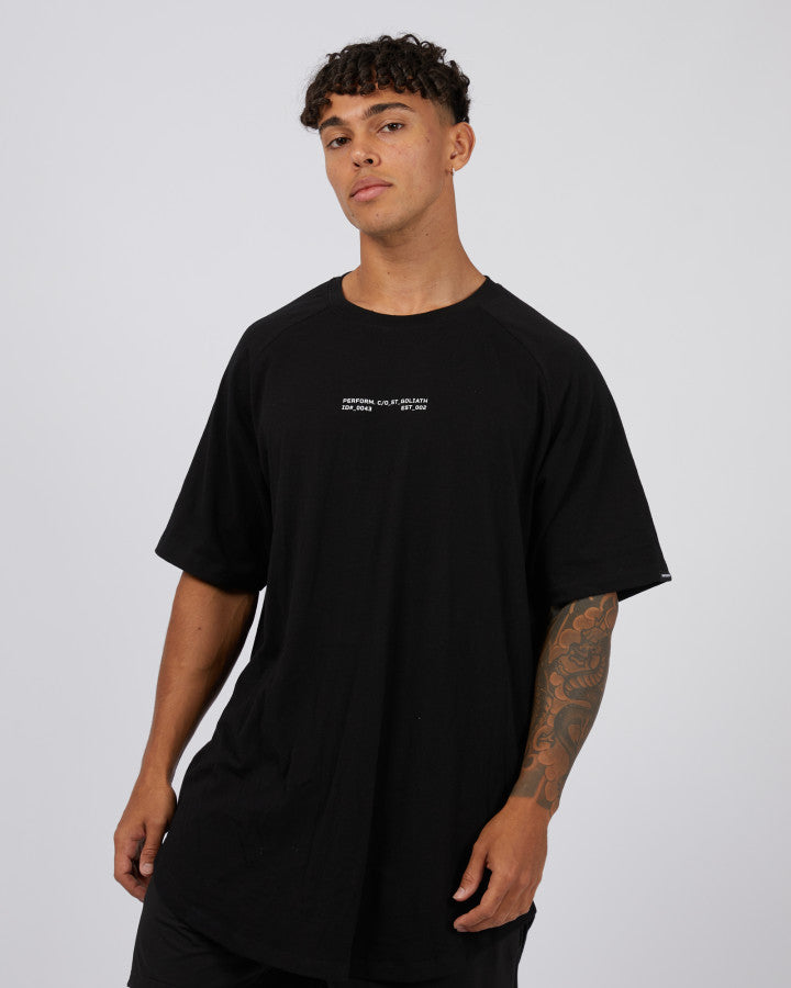 ST GOLIATH Gains Mens Tee - Black