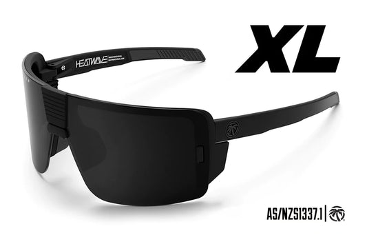HEATWAVE XL Vector Sunglasses - Black/Black