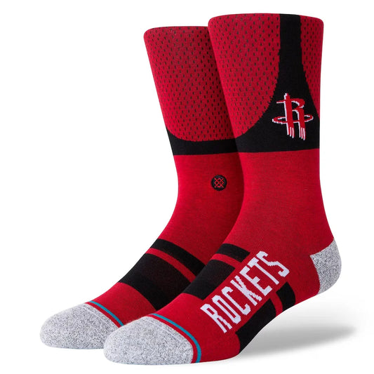 STANCE Houston Rockets Shortcut 2 Socks - Red