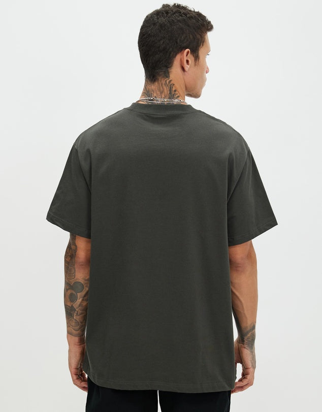 DICKIES Rattler 450 Mens Relaxed Fit Tee - Dark Olive