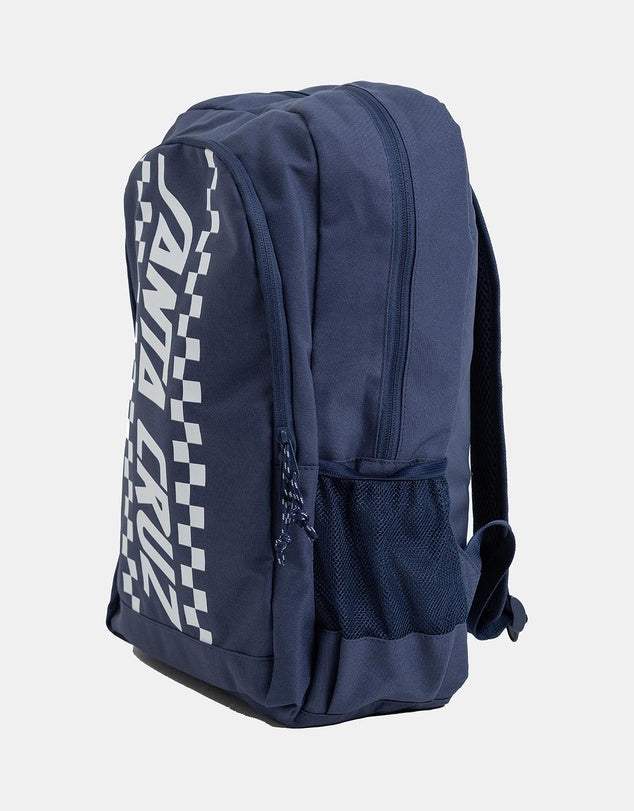 SANTA CRUZ Vertical Toil Strip Backpack - Navy