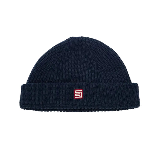 SDOUBLE Red Cube Low Beanie - Warm Blue
