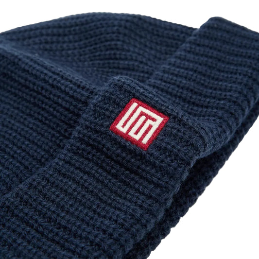 SDOUBLE Red Cube Low Beanie - Warm Blue