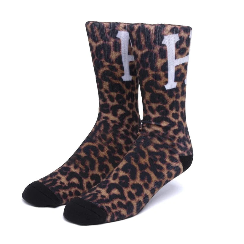 HUF Digital Leopard 1pk Socks - Leopard