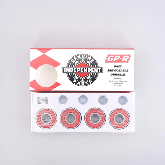 INDEPENDENT Genuine Parts Abec 5 Bearings - Red