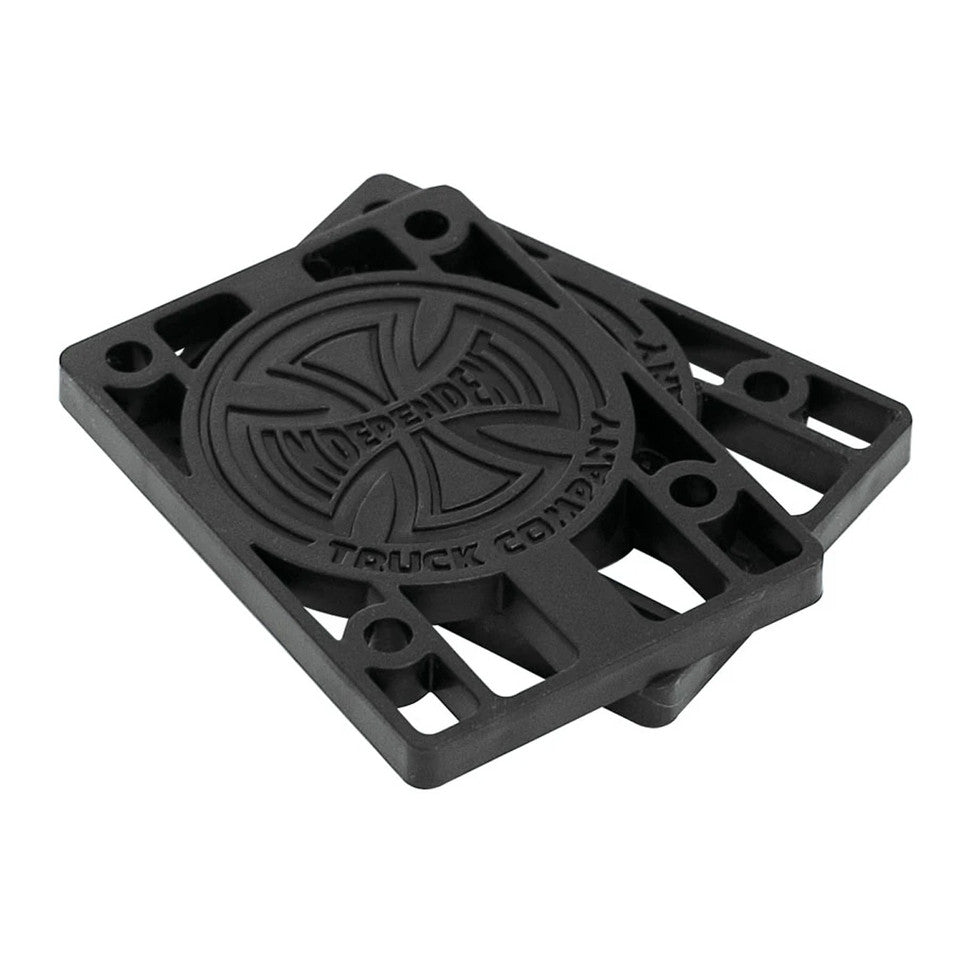 INDEPENDENT 1/4 Inch Risers 2PK - Black