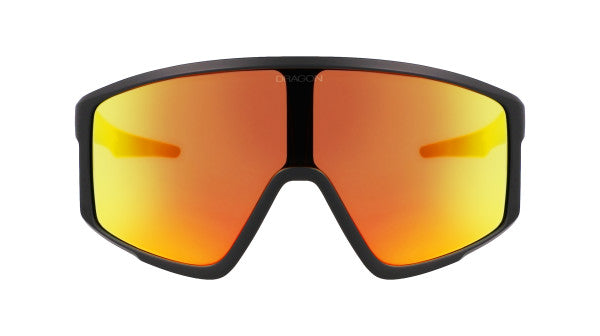 DRAGON Amped Sunglasses - Matte Black/LL Red Ion