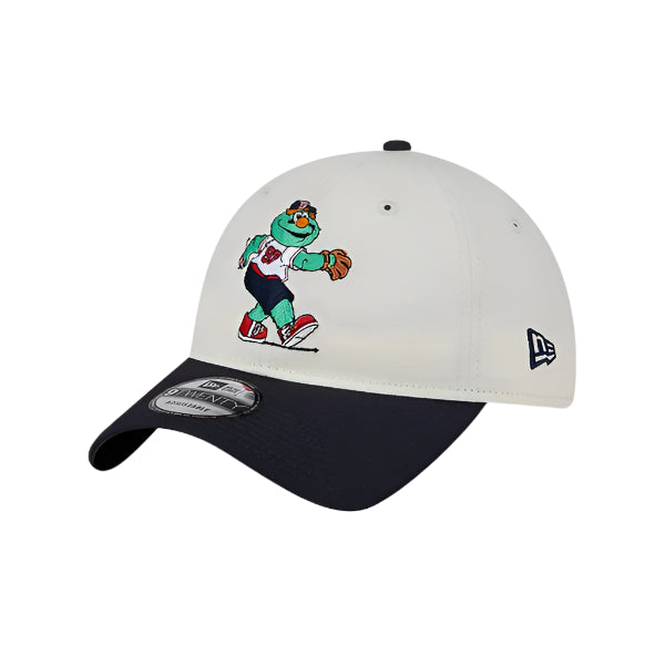 NEW ERA Boston Red Sox MLB Mascot 9TWENTY Strapback Cap - Chrome White