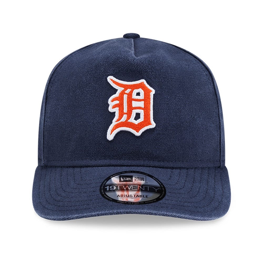 NEW ERA Detroit Tigers Duck Canvas 19TWENTY A-Frame Snapback Cap - OTC
