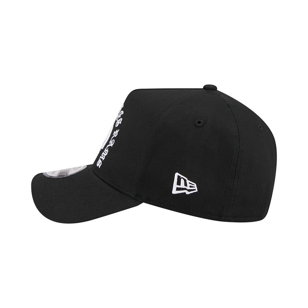 NEW ERA Los Angeles Rams Gothic 9FORTY A-Frame Snapback Cap - Black