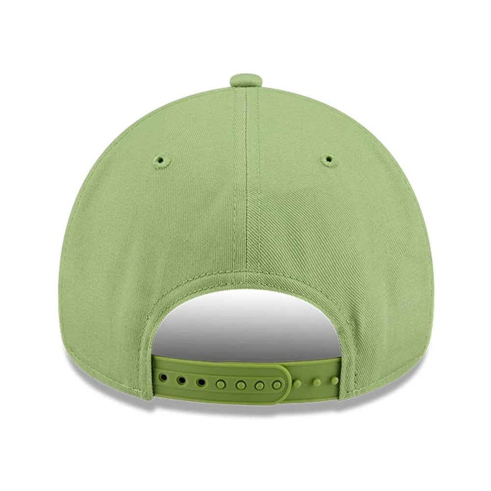 NEW ERA Los Angeles Dodgers Strawberry Matcha 9FORTY A-Frame Snapback Cap - Matcha Green
