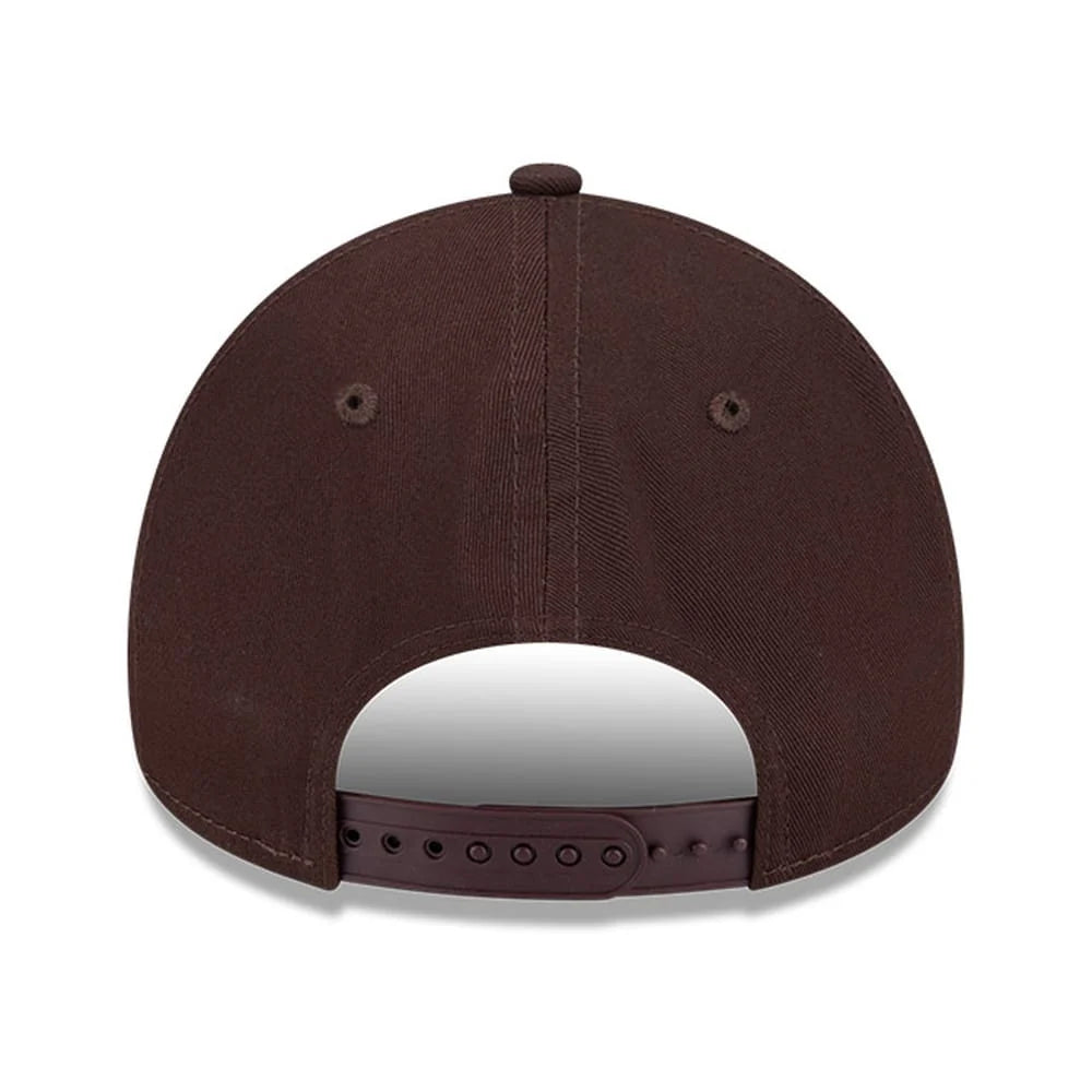 NEW ERA New York Yankees Choc Cherry 9FORTY A-Frame Snapback Cap - Burnt Wood