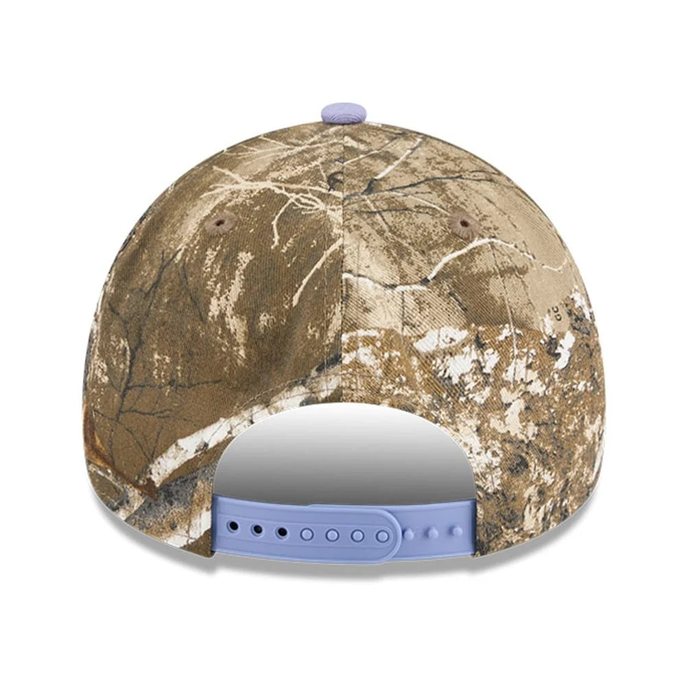 NEW ERA Los Angeles Dodgers 9FORTY A-Frame Snapback Cap - Realtree/Spring Pastel