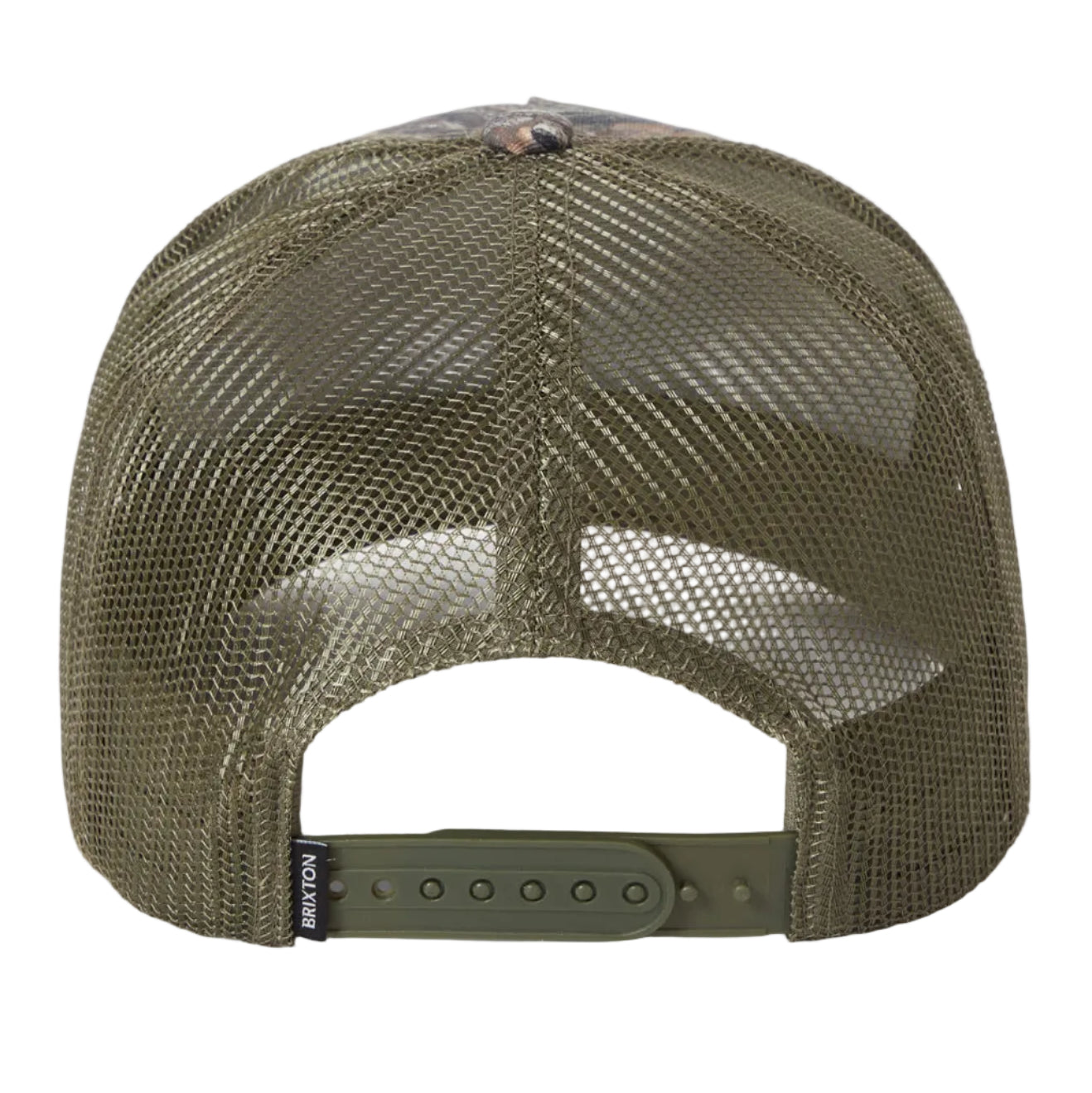 BRIXTON Hubal C MP Snapback Trucker Cap - Tree Camo/Olive
