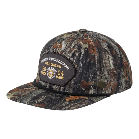 BRIXTON Division NP MP Snapback Trucker Cap - Tree Camo