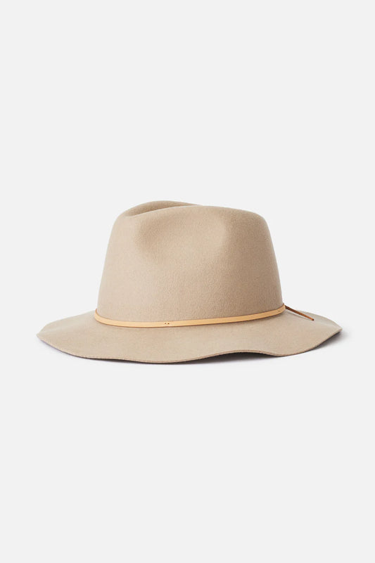 BRIXTON Wesley Fedora - Light Tan