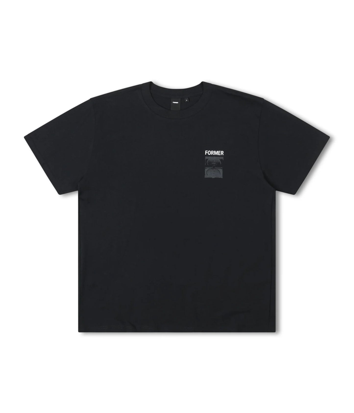 FORMER Two Tone Crux Mens Tee - Black