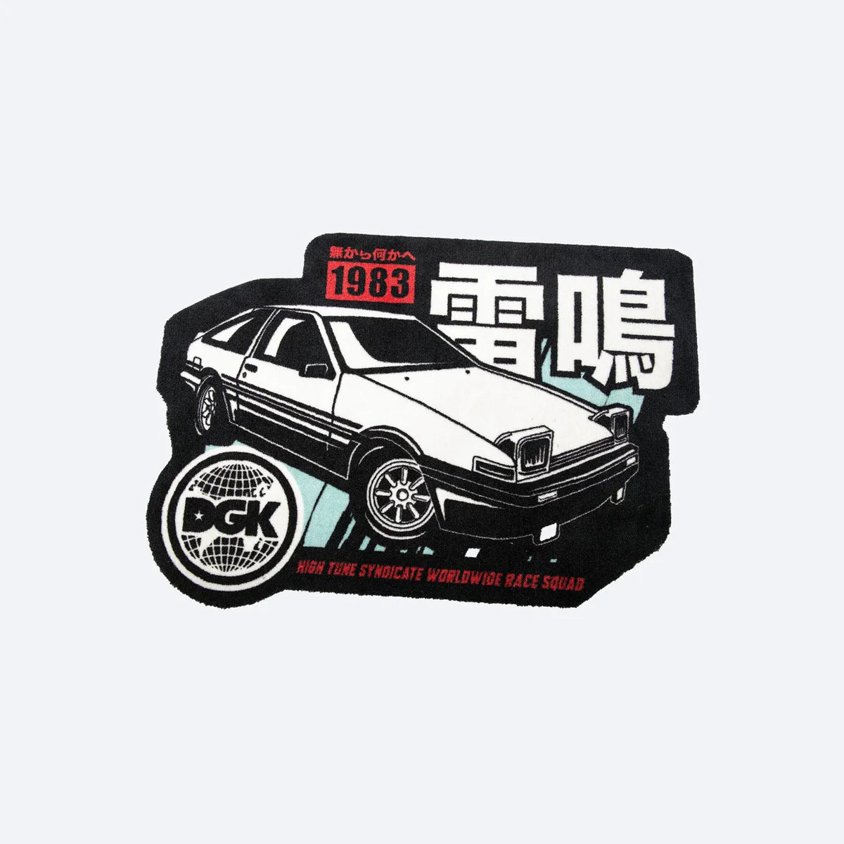 DGK Hachiroku Rug - Black