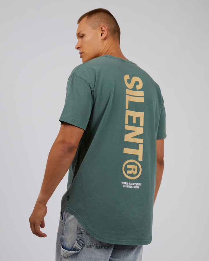 SILENT THEORY Premo Mens Tee - Green