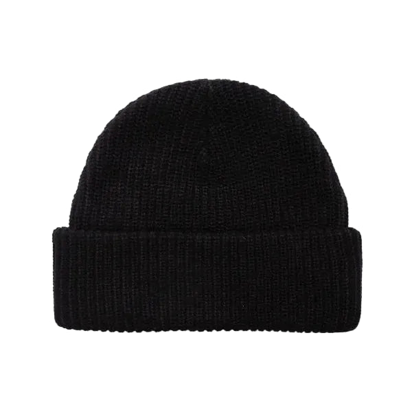 SDOUBLE Shawn Script Mid Beanie - Black