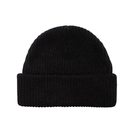 SDOUBLE Shawn Script Mid Beanie - Black