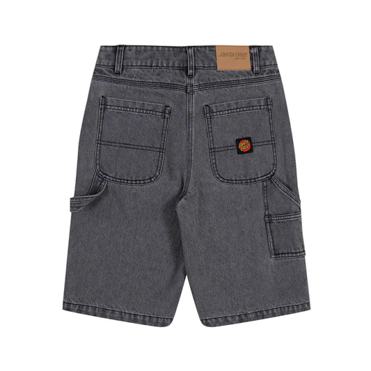 SANTA CRUZ Classic Dot Youth Carpenter Short - Carbon