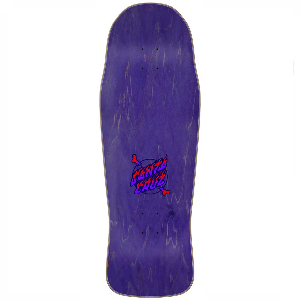 SANTA CRUZ Winkowski Volcano Shaped 10.34 X 30.54 Cruiser Deck - Purple