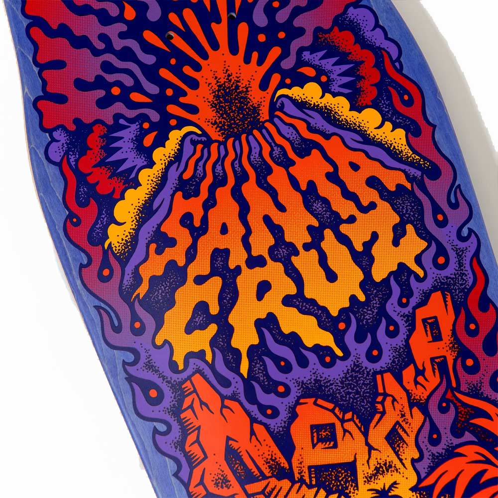 SANTA CRUZ Winkowski Volcano Shaped 10.34 X 30.54 Cruiser Deck - Purple