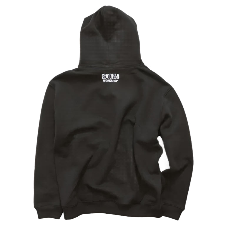 SDOUBLE Small Stock Mens Hoodie - Black