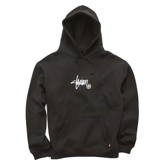 SDOUBLE Small Stock Mens Hoodie - Black