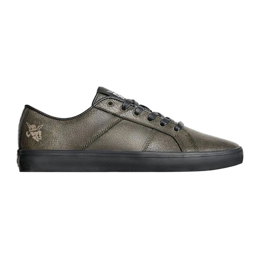GLOBE Surplus Low Shoe - Black Distress/Bauer