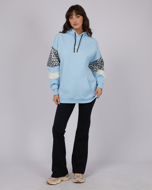 ALL ABOUT EVE Summit Womens Hoodie - Light Blue