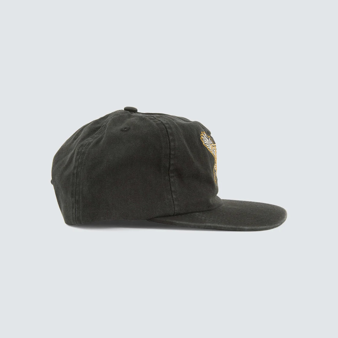 THRILLS Eyes On The Target 5 Panel Snapback Cap - Black