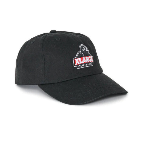 XLARGE Slanted Low Pro Snapback Cap - Black/Red